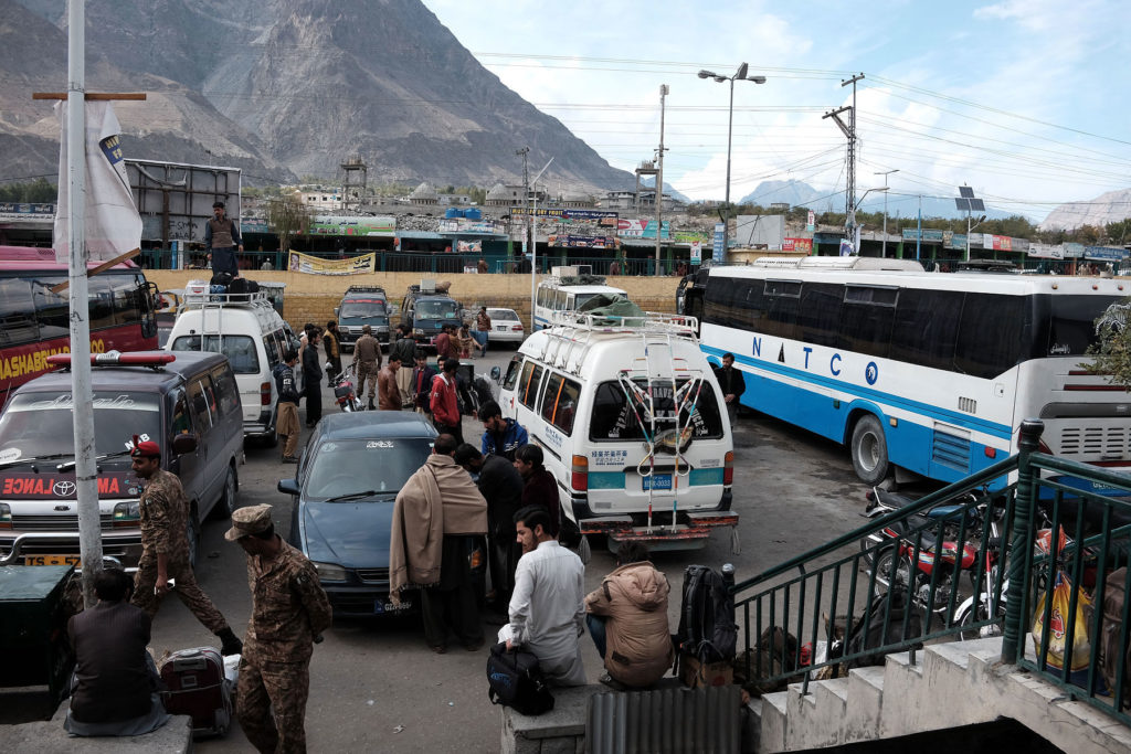gilgit general bus stand
