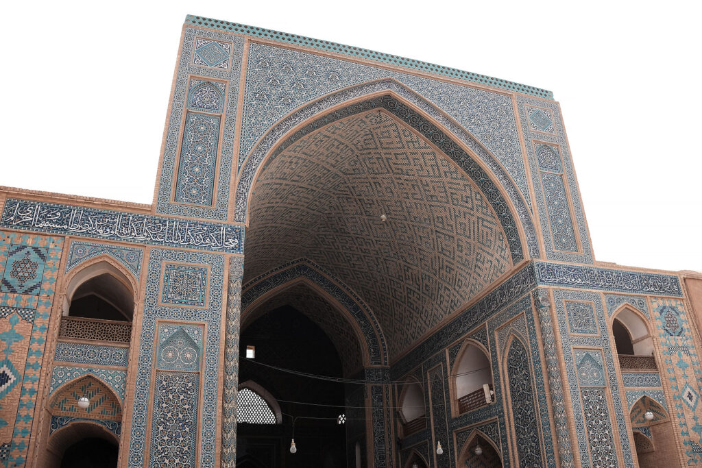 jameh mosque iwan