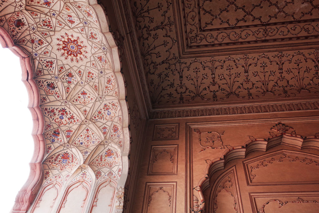 embellished with intricate floral motifs