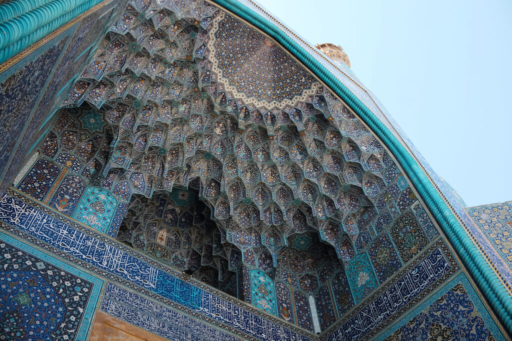 shah mosque murqarnas