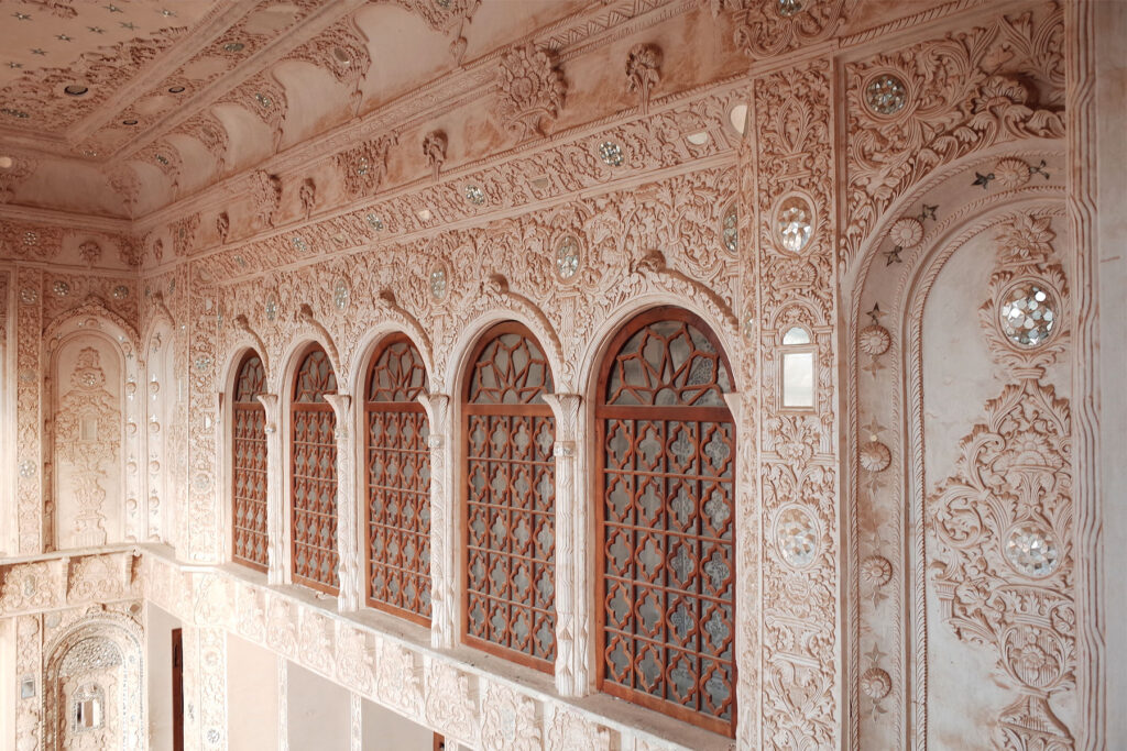 tabatabei house plasterwork