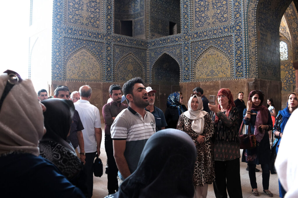 shah mosque main dome