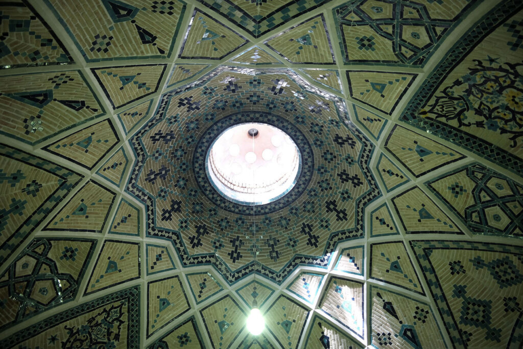 sultan amir ahmad bathhouse brickwork and tilework