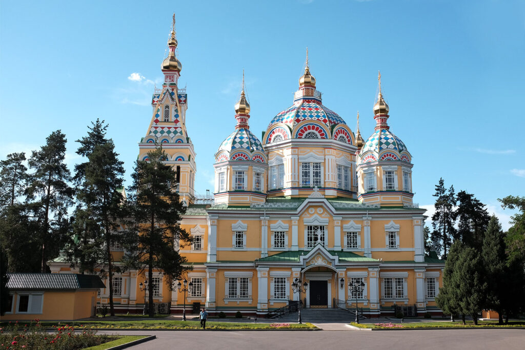 almaty zenkov catheral
