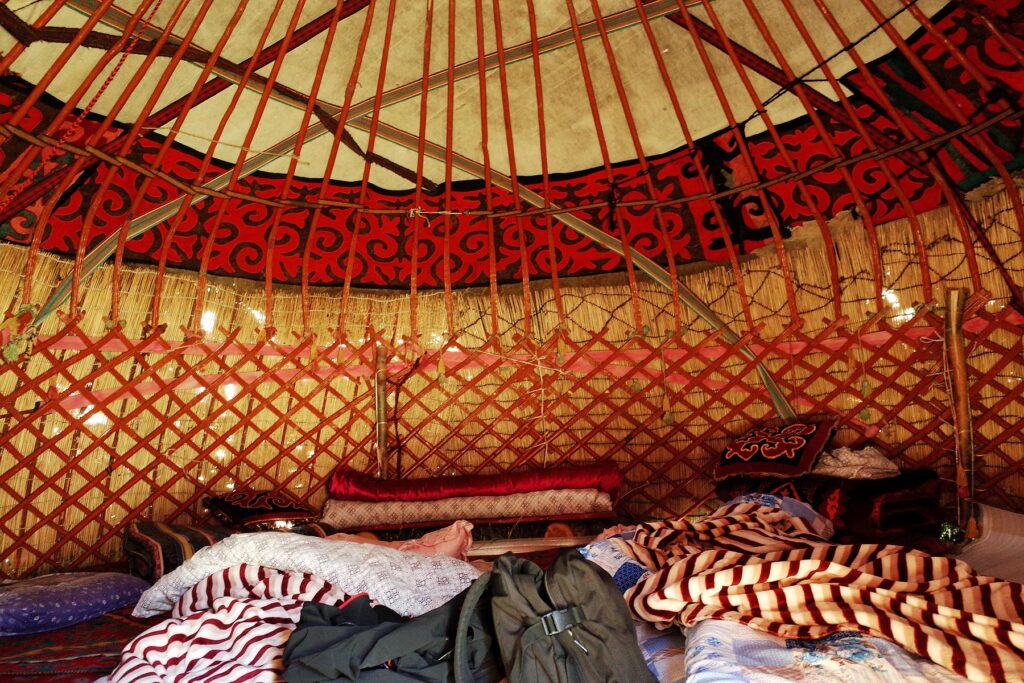 yurt interior