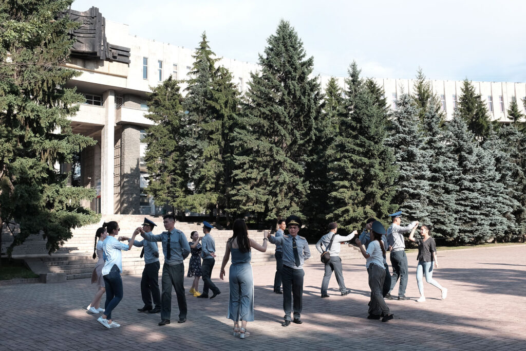 kazakhstan almaty polices assembly