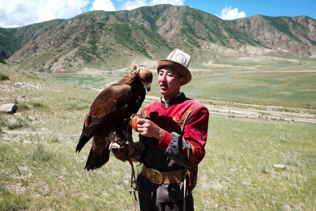 eagle hunter of kyrgyzstan